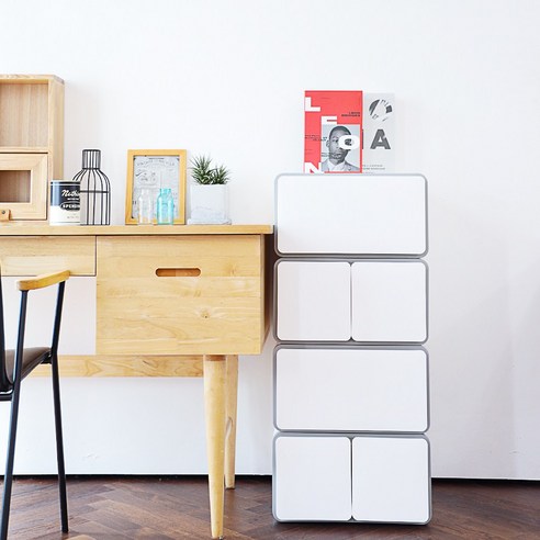 공간 활용과 스타일을 모두 갖춘 비숨 모듈 플라스틱 서랍장