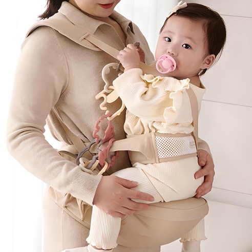 합리적인 가격과 편안함의 조화, 리틀클라우드 품안에 힙시트 아기띠로 시작하는 행복한 육아