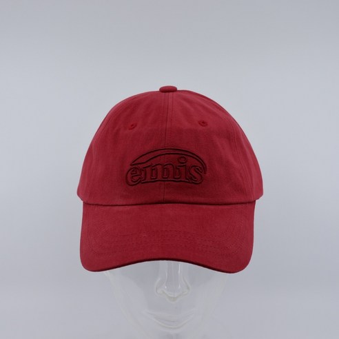 [국내매장정품] EMIS 남여공용 코튼 브러쉬드 볼캡 RED 이미스모자