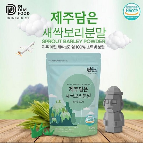 셀스 Haccp 제주담은 새싹 보리분말 (노지) 500g, 1개