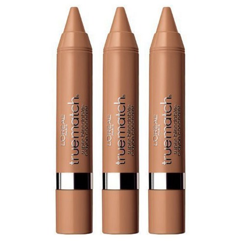 로레알파리 트루 매치 크레용 컨실러, Medium/Deep Neutral, 3개