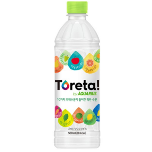 저칼로리이온음료 시원한 여름을 위한 토레타 아쿠아리우스 이온음료 500ml, 6개 구매하기