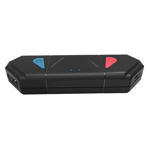 Retemporel 닌텐도 스위치/스위치 라이트용 USB-C 충전 포트가 있는 무선 블루투스 5.0 오디오 송신기 휴대용 TV HDMI 도크, 1개, 검은 색