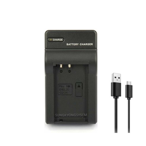 니콘 쿨픽스 A 사용자 필수템! EN-EL20 USB 급속 충전기로 자유로운 촬영을!