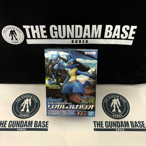 리오르 & 루카리오 No 44 포켓프라 반다이 [국내안전배송], 1개