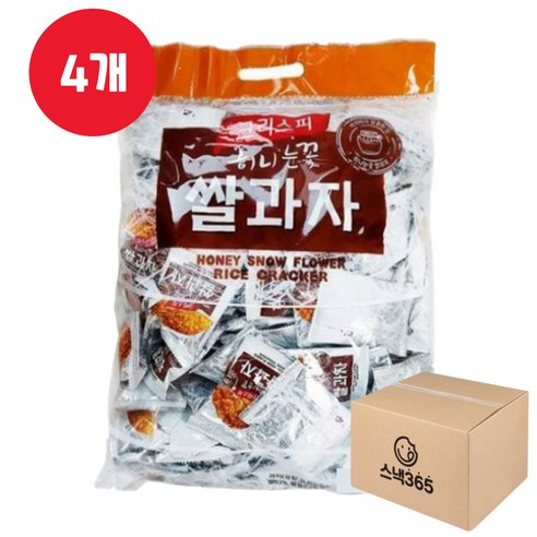 허니눈꽃 쌀과자 920g 3개, 6개