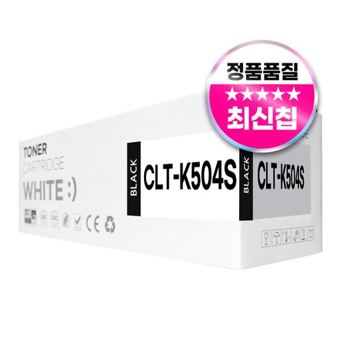 삼성 CLT-K504S 호환 토너, 1개, 검정