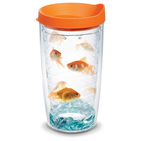 터비스 킵 드링크 핫 & 콜드 텀블러, Goldfish, 473ml