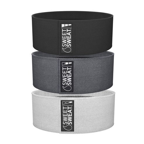 스포츠리서치 스위트 스웨트 힙 밴드 스포츠 아대, Light Gray, Medium Gray, Heavy Gray, 1개