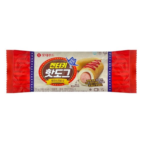 롯데햄 켄터키 핫도그 70g 10개, 700g × 9개