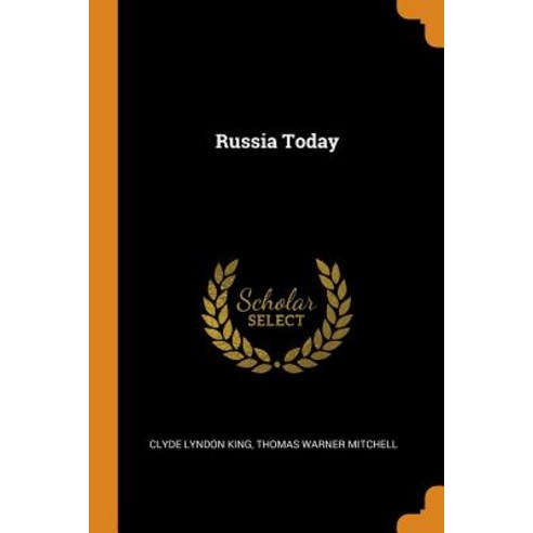 (영문도서) Russia Today Paperback, Franklin Classics, English, 9780341768753