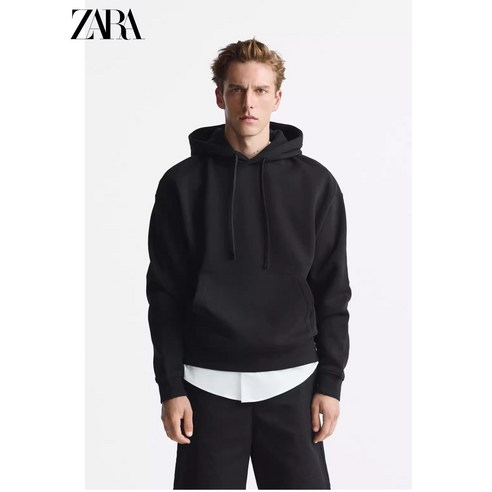 ZARA 자라 기모 후드티