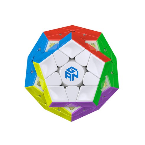 GANCUBE 간즈 퍼즐 간 메가밍크스 큐브 GAN Megaminx, 혼합색상