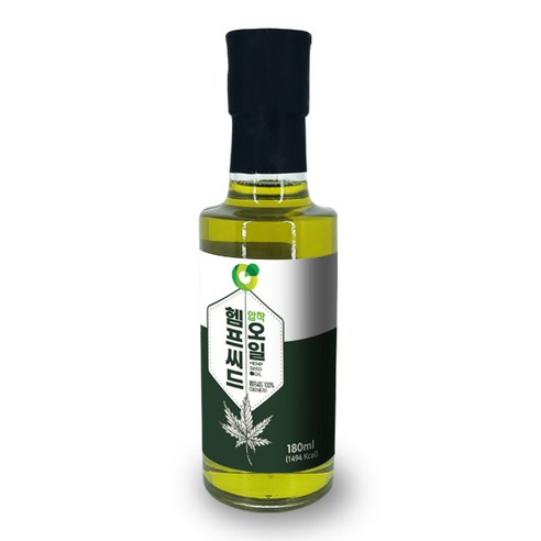 맛뜨락 저온압착 햄프씨드오일 캐나다산 대마종자유