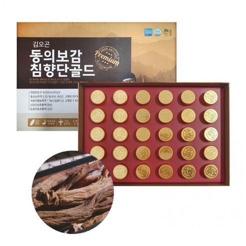 설날선물세트 동의보감 침향단골드 침향환 3.75g x 30환 홍삼 명절 건강선물세트, 단품, 1개