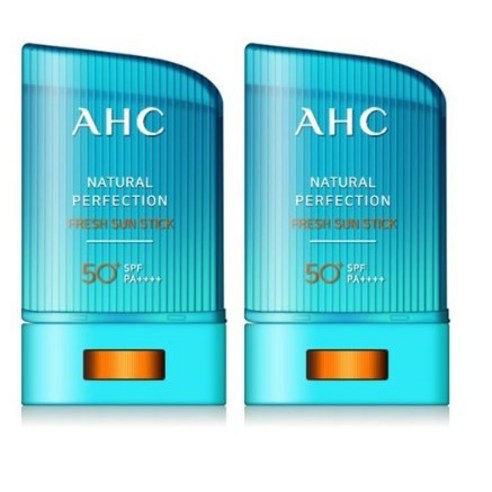 AHC 내추럴 퍼펙션 선스틱 22g SPF50+/PA++++, 2개