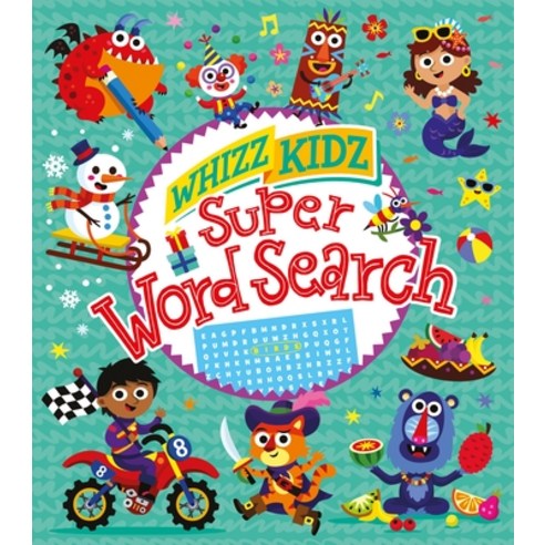 (영문도서) Whizz Kidz: Super Word Search Paperback, Arcturus Editions, English, 9781788881609