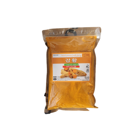 황금빛 향신료의 정수, 인도산 최상급 강황 가루로 건강과 미각을 사로잡다 강황가루2kg