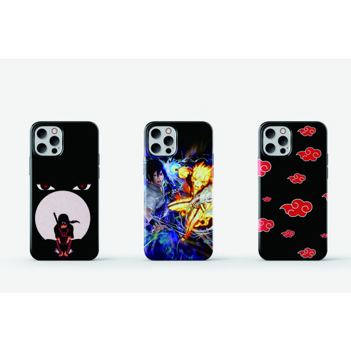 나루토의 세계를 소유한 독특하고 보호적인 갤럭시 폰케이스