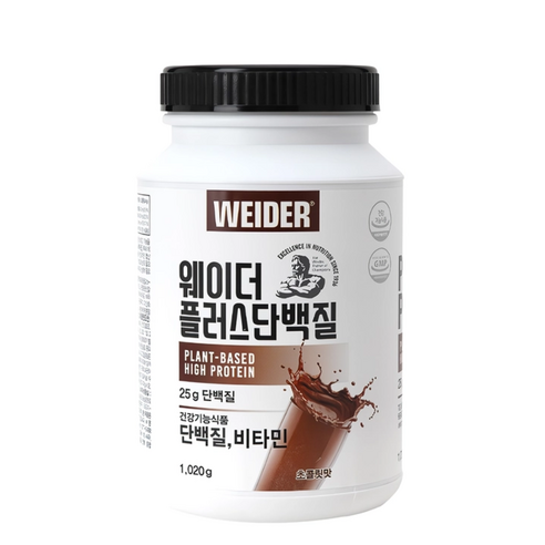 웨이더 플러스 단백질 1020g 프로틴 쉐이크 단백질 보충제, 1개, 1.02kg