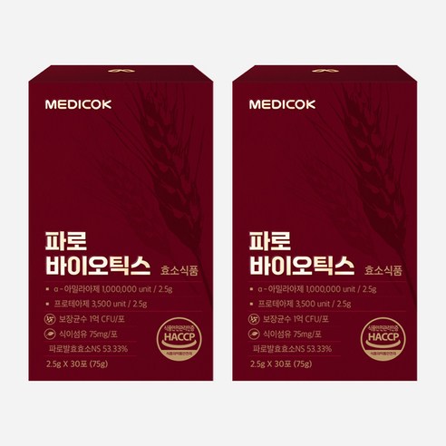 메디콕 파로바이오틱스 파로 곡물 효소 유산균
