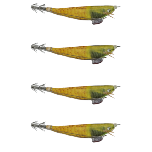 삼봉에기 갑오징어 문어 쭈꾸미 한치 전용 프리미엄 퀄리티 포커페이스, 0번 옥수수 4개, 4개