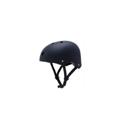 블루선 전동 킥보드 스케이트보드 라이딩 보호 헬멧, 블랙