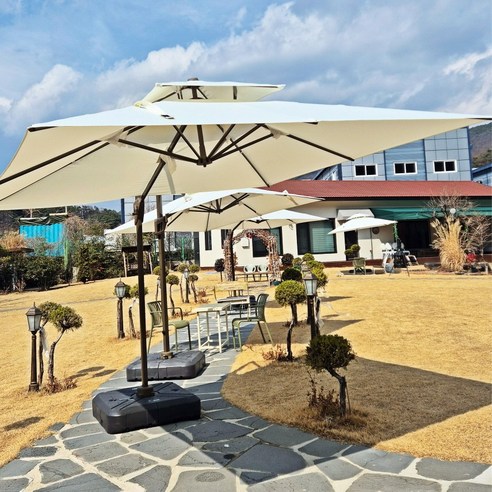 당신의 공간에 특별한 가치를 더하는 노틈 프리미엄 대형 파라솔