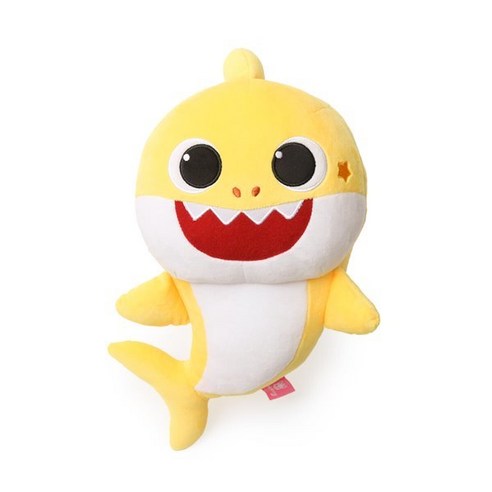   Pink pong baby shark sound attachment doll, 330 mm, mixed color