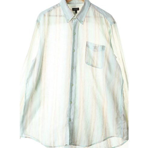 (2XL)헨리코튼 셔츠 남방 빅사이즈 스트라이프70