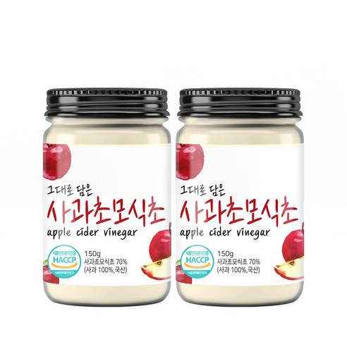 국민생활건강 사과 초모 식초  2개, 150g