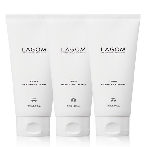 라곰 셀럽 마이크로 폼 클렌저, 150ml, 3개