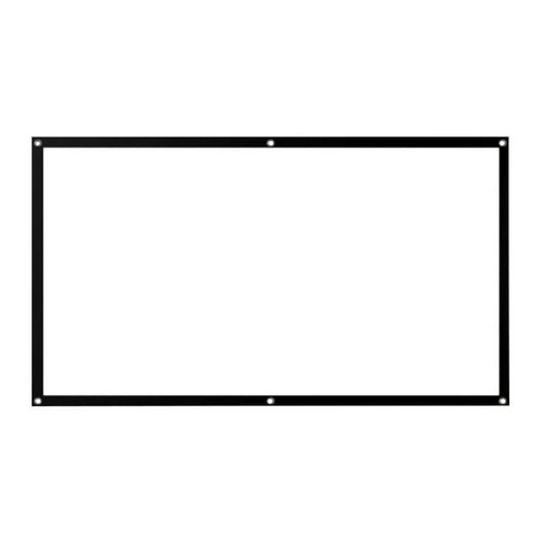 야외 빔스크린 펜션 영화 캠핑용 스크린천 방수 원단, 200인치 1610배낭+끈+고리-옵션사진참조