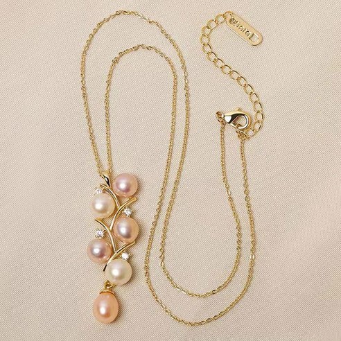 진주 비즈 담수진주 목걸이XD0739