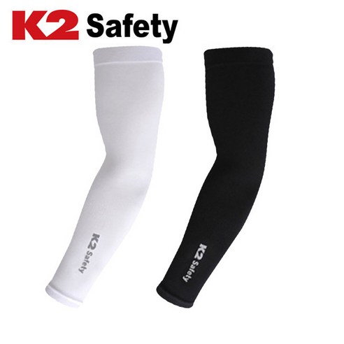 K2 safety 심리스 쿨토시 2p x 2세트 (화이트1 블랙1), White+Black