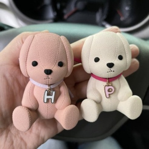 강아지 이니셜 자동차 방향제, 핑크, 필기체, 클린코튼, 1개 석고방향제 강아지 이니셜 자동차 방향제, 핑크, 필기체, 클린코튼, 1개 석고방향제