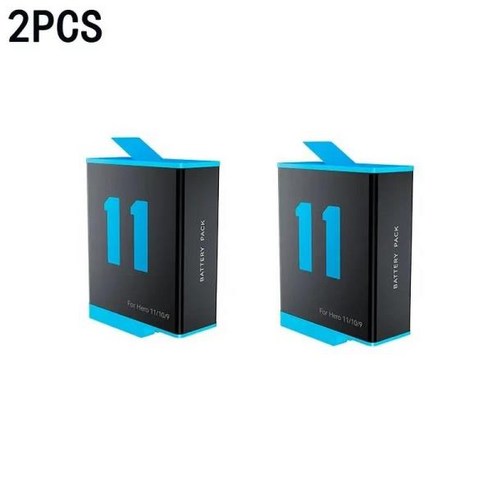 고프로 히어로 11 + LED 2 슬롯 충전기 9 10 스포츠 카메라용 C타입 포트 포함 3.85V 1800mAh 배터리, 05 1pcs 1charger, 1개