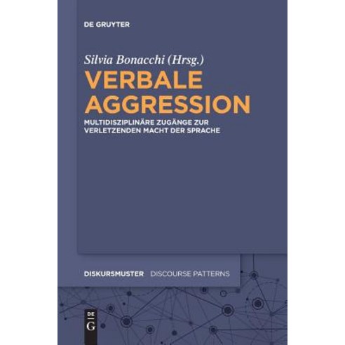 Verbale Aggression Paperback, de Gruyter, English, 9783110646481
