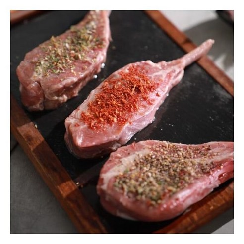 고메프리미엄 숄더랙 양갈비 300g+시즈닝3종 고메 프리미엄, 300g, 1개
