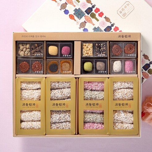 [] [작심밀도]교동한과 전통식품명인 하늘연달 / 쇼핑백, 274g, 1개