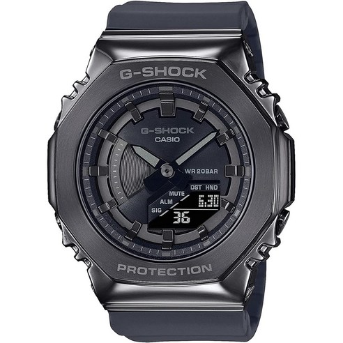 카시오 G-shock 메탈커버드 크루드 워치 지얄오크 GMA/GM-S2100