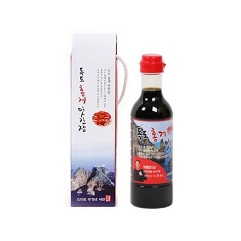 울릉도 독도 홍게 맛간장 만능간장 선물포장, 3박스