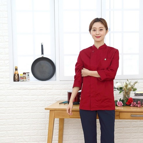 네오어패럴 조리복 쉐프복 요리사복 위생복 ME1913 긴팔