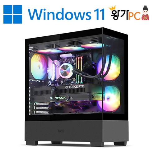 왕가PC 게이밍 데스크탑 윈도우 포함 울트라 250KF 270K/ RTX5060Ti 5070Ti 5080 하이엔드 전문가 조립컴퓨터 본체 AI 딥러닝 배그 검은사막 아이온2 롤, 왕가PC 프라임(PRIME) P03번