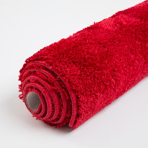 두꺼운 가정용 카펫 바닥 매트리스 매트리스 욕실 미끄럼 방지 흡수 매트리스, 진홍색