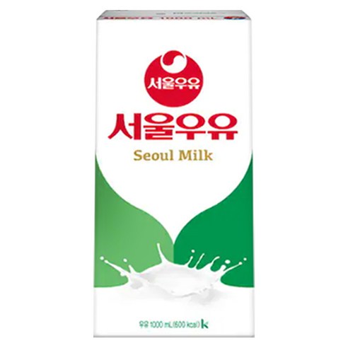 추천제품 서울우유 멸균 흰우유 1L, 10개 소개