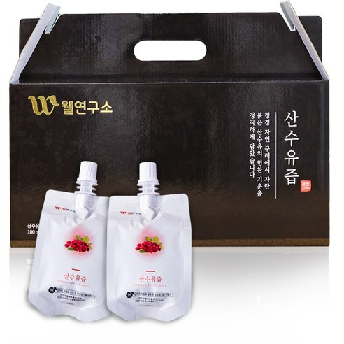 웰연구소 산수유즙 산수유진액, 30개, 100ml