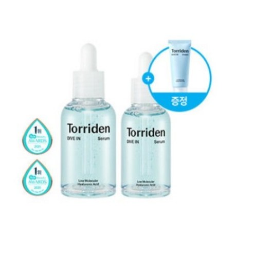 토리든 다이브인 저분자 히알루론산 크림 세럼 50ml+40ml+증정