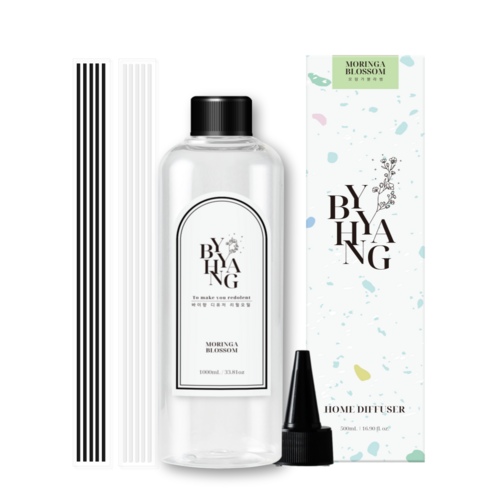 바이향 특대용량 디퓨저 리필오일, 모링가블라썸, 1000ml, 1개