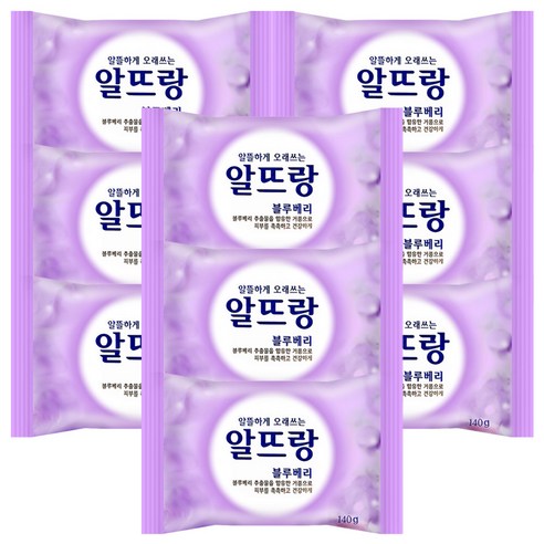 알뜨랑 블루베리 140g (3입) x 3개/그린올리브 비누, 블루베리140g(3입)-3개